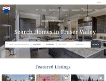 Tablet Screenshot of findfraservalleyhomes.com